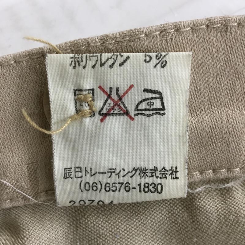 エムシーエム MCM パンツ ワークパンツ、ペインターパンツ カジュアルパンツ スリムパンツ ストレートパンツ ストレッチパンツ ロゴ、文字 ベージュ / ベージュ / メンズ USED 古着 中古 10113377