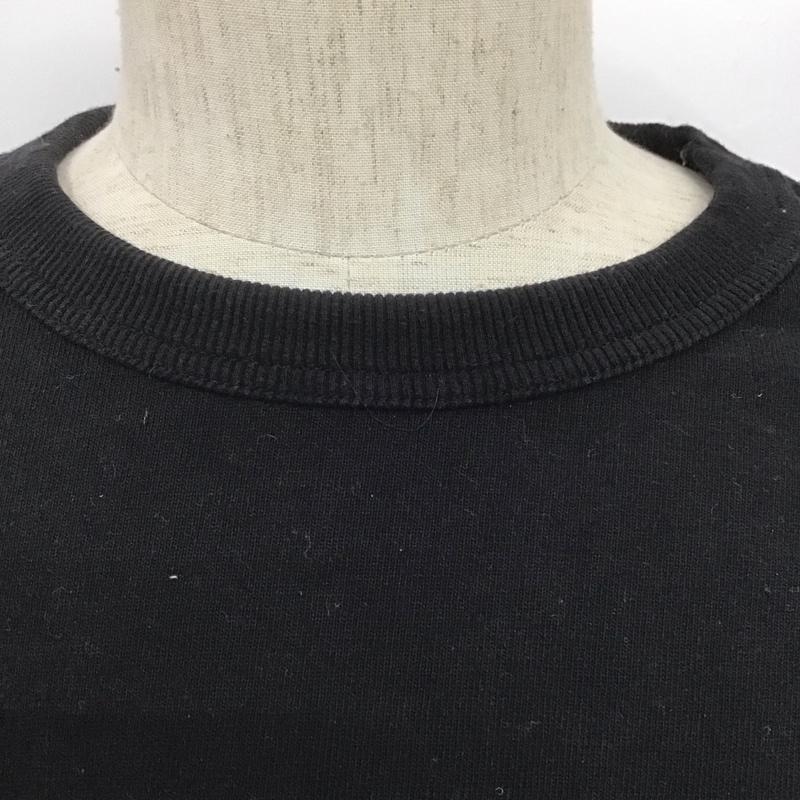 ケボズ KEBOZ カットソー 半袖 半袖カットソー プリントTシャツ クルーネックカットソー L ロゴ、文字 黒 / ブラック / メンズ USED 古着 中古 10106749