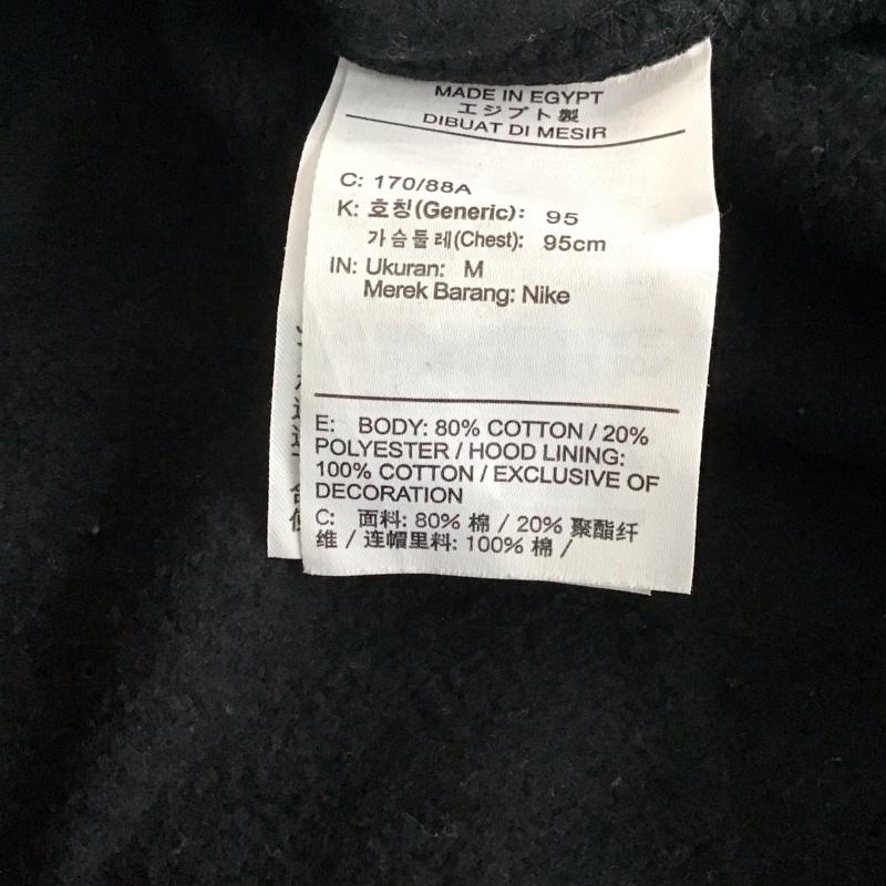 ナイキ NIKE パーカー 長袖 cj5406-010 フリーススウッシュAOPプルオーバーフーディ スウェット M ロゴ、文字 黒 / ブラック / メンズ USED 古着 中古 10142571