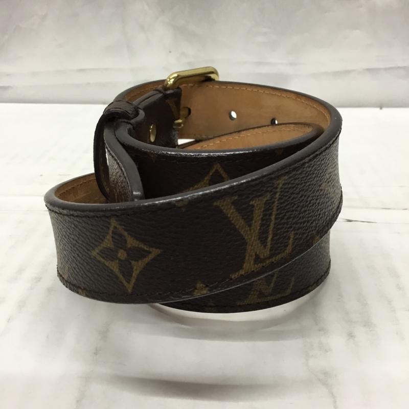 ルイヴィトン LOUIS VUITTON ベルト・バックル ベルト LB1023 モノグラム 総柄 ダークブラウン / ダークブラウン / メンズ USED 古着 中古 10110538