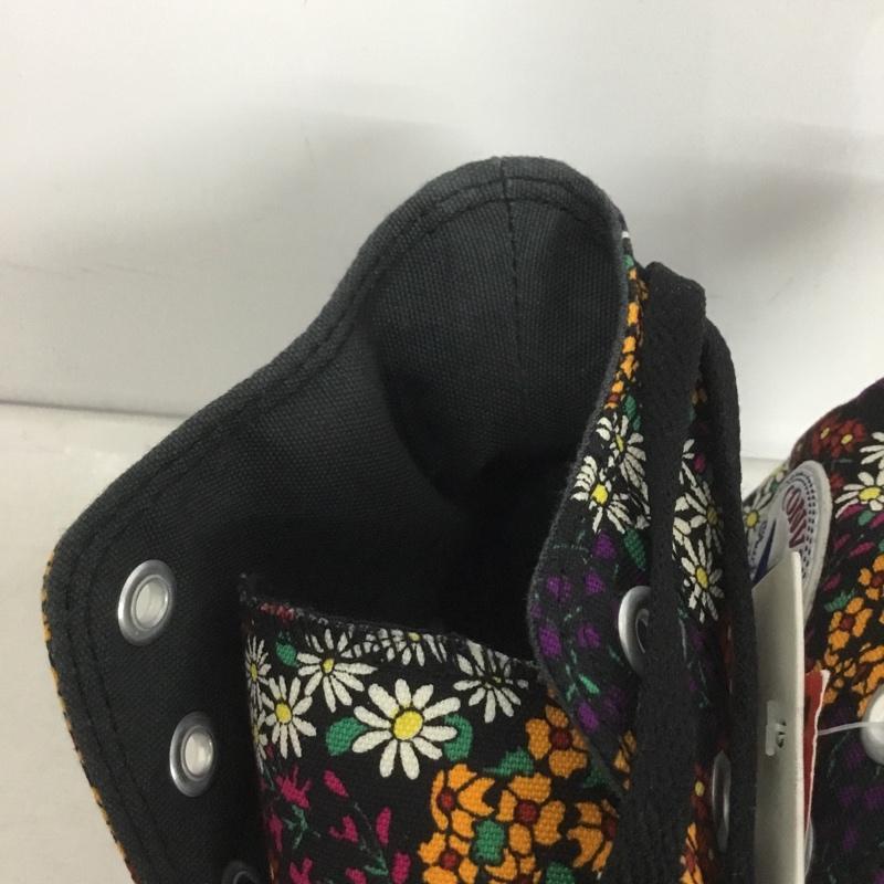 コンバース CONVERSE スニーカー スニーカー 1C155 花柄 ハイカット24cm 24.0cm ロゴ、文字 マルチカラー / マルチカラー / レディース USED 古着 中古 10143970