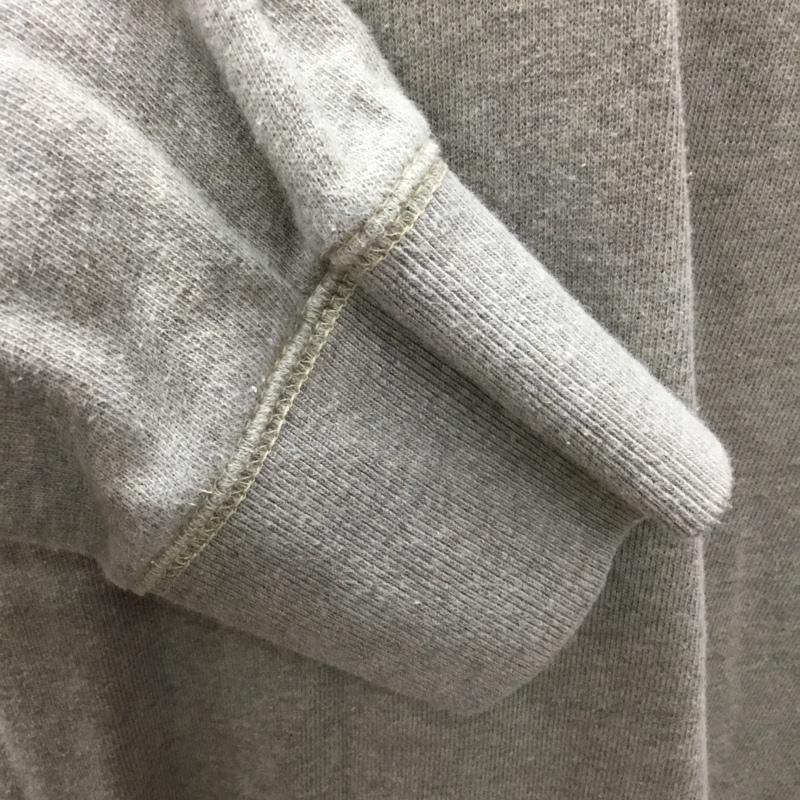 アメリカンイーグル AMERICANEAGLE トレーナー 長袖 ハーフジップ L 無地 灰 / グレー / メンズ USED 古着 中古 10109270