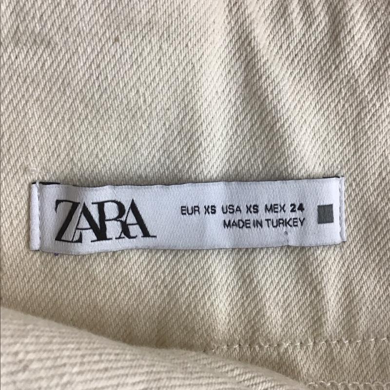 ザラ ZARA ジャンパースカート ジャンパースカート XS 無地 アイボリー / アイボリー / レディース USED 古着 中古 10108110