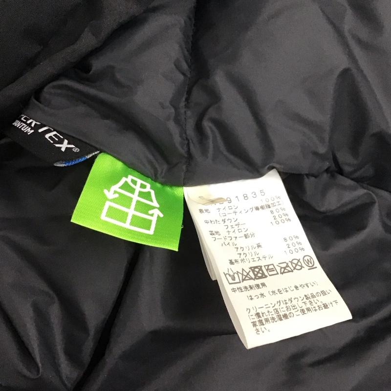 ザノースフェイス THE NORTH FACE ジャケット、上着 ジャンパー、ブルゾン nd91835 マウンテンダウンコート ジップアップジャケット アウター S ロゴ、文字 黒 / ブラック / メンズ USED 古着 中古 10108024