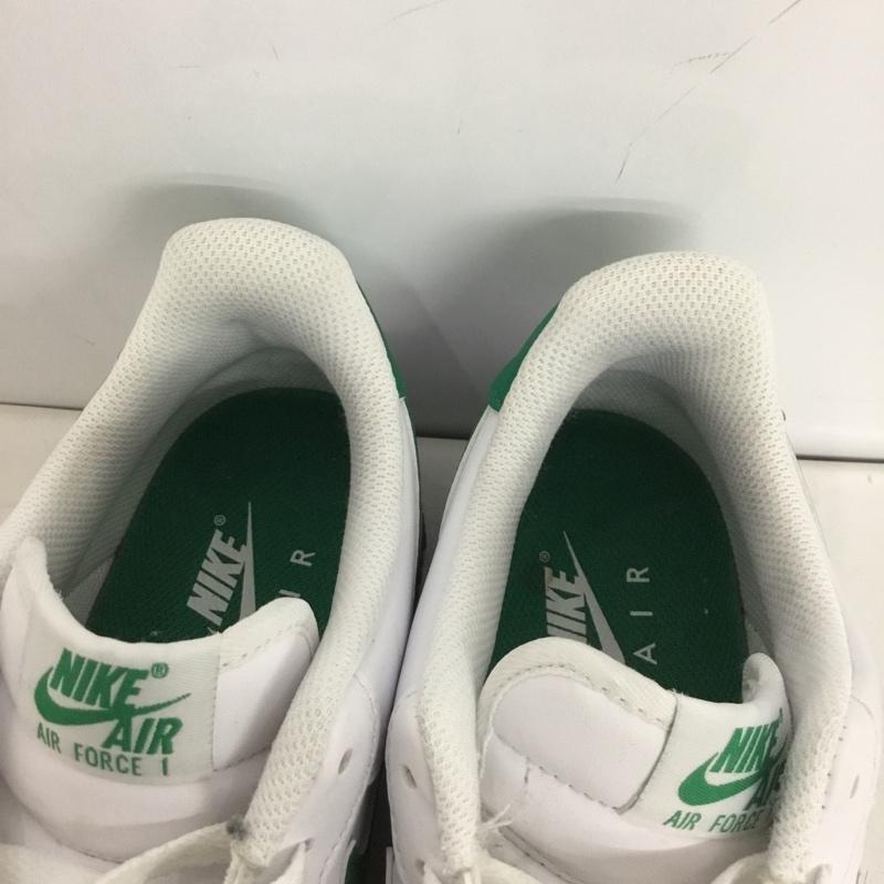 ナイキ NIKE スニーカー スニーカー FJ4146 102 AIR FORCE1 07 27cm 箱有 27.0cm ロゴ、文字 白 / ホワイト / X 緑 / グリーン / メンズ USED 古着 中古 10137993