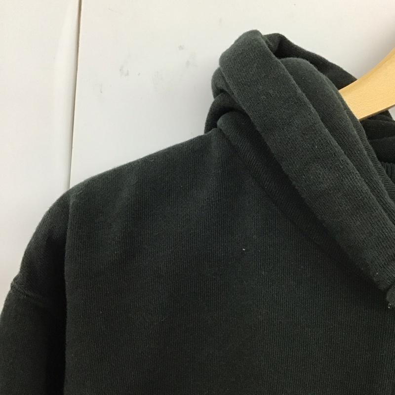 チャンピオン Champion パーカー 長袖 cwsn127 長袖スウェット パーカー プルオーバーパーカー ランタグ復刻 M 無地 黒 / ブラック / メンズ USED 古着 中古 10131235