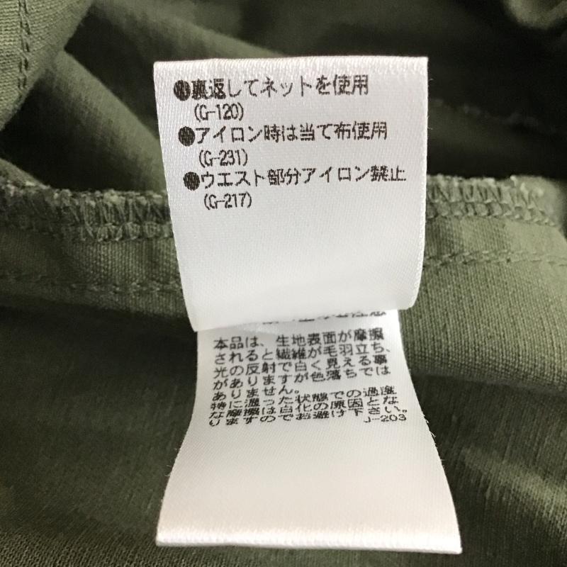 リエンダ rienda スカート ロングスカート 110CS631-1260 アシンメトリーティアードジャストウエストチノスカート S 無地 カーキ / カーキ / レディース USED 古着 中古 10116780