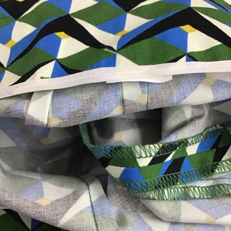 ザラ ZARA パンツ ワークパンツ、ペインターパンツ スリムパンツ ストレッチパンツ カジュアルパンツ 36 総柄 マルチカラー / マルチカラー / レディース USED 古着 中古 10145179