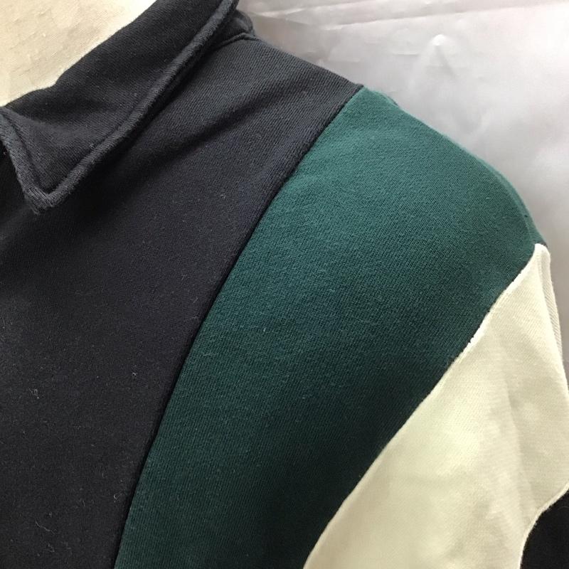 ハフ HUF トレーナー 長袖 ハーフジップ スウェット 20周年 XL ロゴ、文字 黒 / ブラック / X 緑 / グリーン / X アイボリー / アイボリー / メンズ USED 古着 中古 10112399