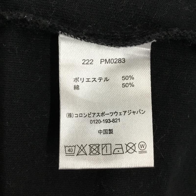 コロンビア Columbia カットソー 長袖 222 pm0283 長袖カットソー クルーネックカットソー ロンT M ロゴ、文字 黒 / ブラック / メンズ USED 古着 中古 10121648