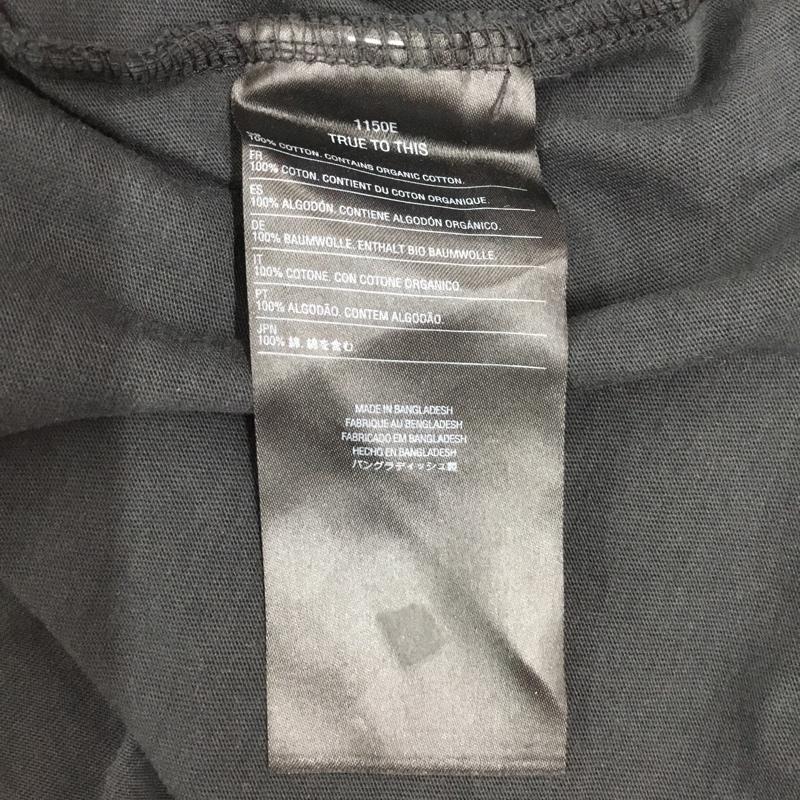 ボルコム VOLCOM Tシャツ 半袖 半袖カットソー プリントTシャツ クルーネックカットソー S プリント 黒 / ブラック / メンズ USED 古着 中古 10106427