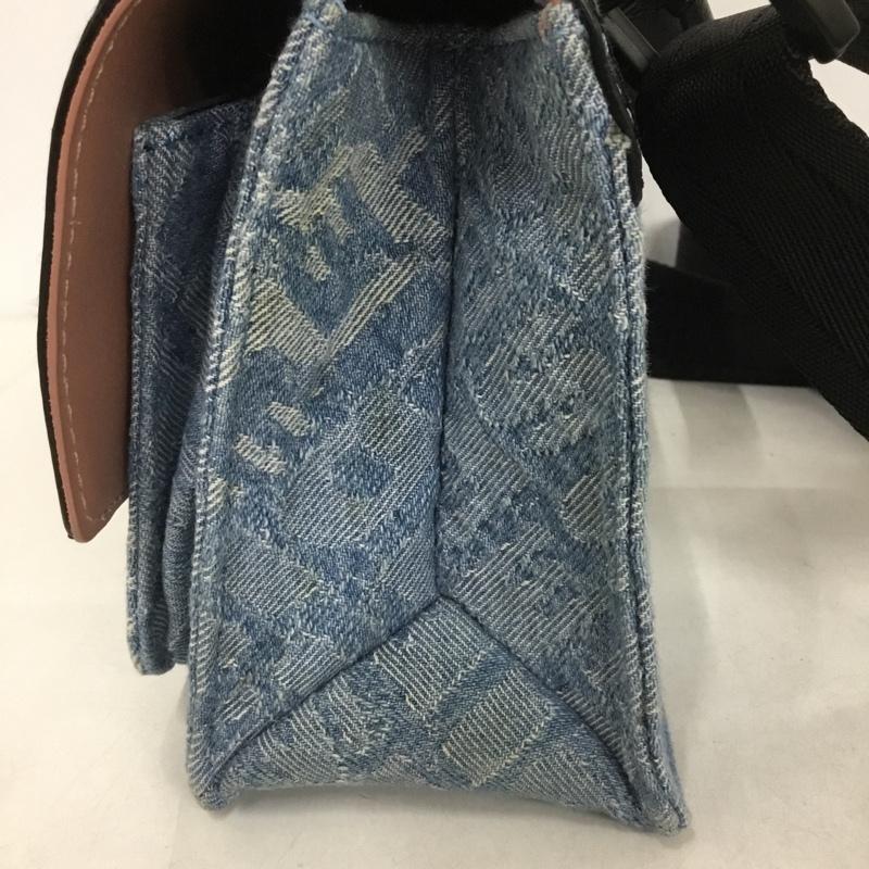 ディーゼル DIESEL ハンドバッグ ハンドバッグ ショルダー 2WAY デニム ロゴ、文字 青 / ブルー / レディース USED 古着 中古 10131585