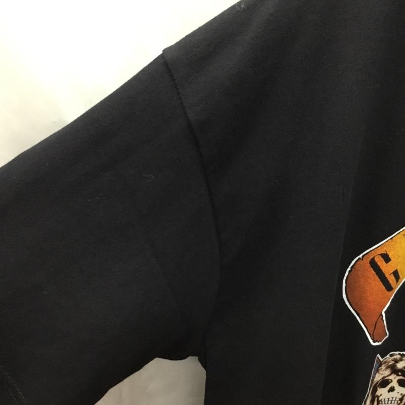 古着 USED Tシャツ 半袖 半袖カットソー プリントTシャツ クルーネックカットソー バンドTシャツ XL プリント 黒 / ブラック / メンズ USED 古着 中古 10106922