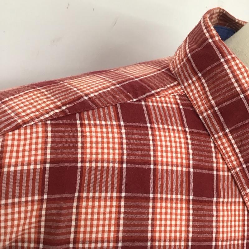 チャップス CHAPS シャツ、ブラウス 半袖 半袖シャツ カラーシャツ 半袖カットソー チェックシャツ XL チェック マルチカラー / マルチカラー / メンズ USED 古着 中古 10124639