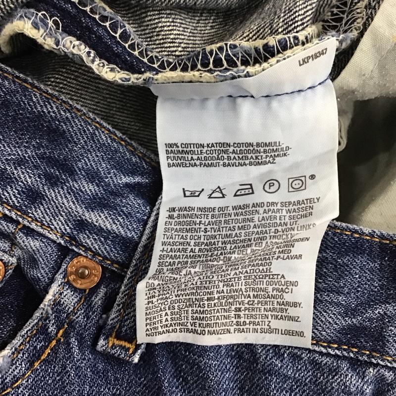 リーバイストラウスアンドコー Levi Strauss & co. パンツ デニム、ジーンズ デニムパンツ ワイドパンツ カジュアルパンツ 35インチ 無地 インディゴ / インディゴ / メンズ USED 古着 中古 10140628