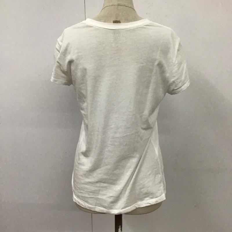 ポロラルフローレン POLO RALPH LAUREN Tシャツ 半袖 クルーネック フラワープリント XL ロゴ、文字 白 / ホワイト / レディース USED 古着 中古 10118828