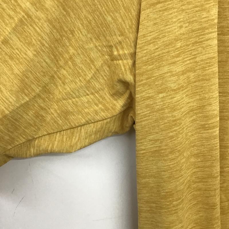 パタゴニア patagonia Tシャツ 半袖 半袖カットソー プリントTシャツ クルーネックカットソー M ロゴ、文字 黄 / イエロー / メンズ USED 古着 中古 10139823