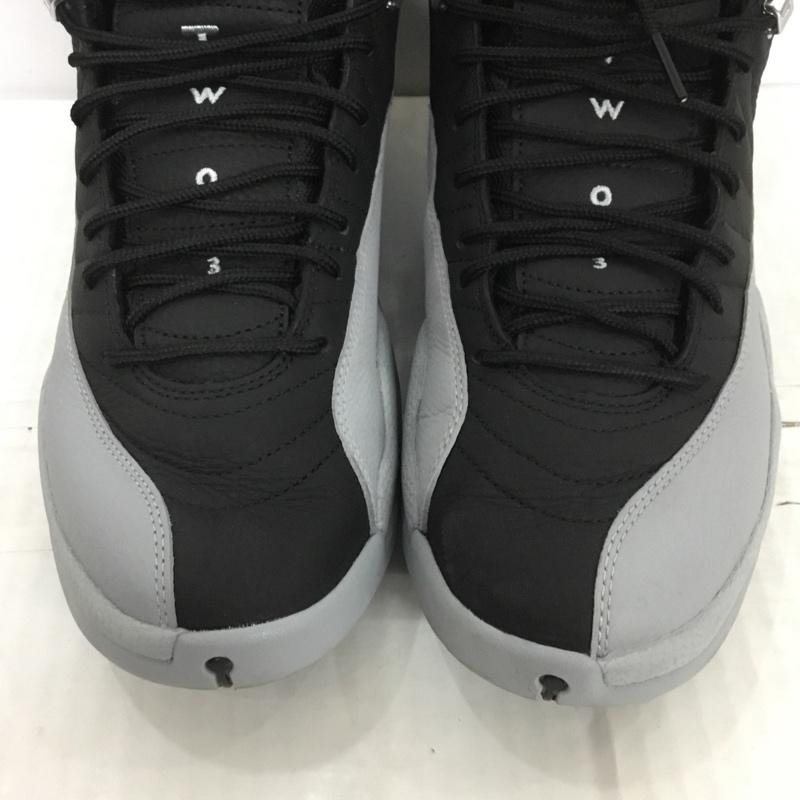 ナイキ NIKE スニーカー スニーカー CT8013-010 AIR JORDAN 12 RETRO 27.5cm 箱有 27.5cm ロゴ、文字 黒 / ブラック / X 灰 / グレー / メンズ USED 古着 中古 10123989