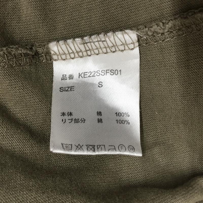 ケルティ KELTY Tシャツ 半袖 KE22SSFS01 胸ポケット S ロゴ、文字 ベージュ / ベージュ / メンズ USED 古着 中古 10118969