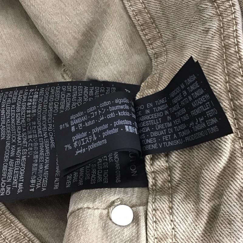 ザラ ZARA パンツ デニム、ジーンズ 8246 060 718 ハイウエスト フレア 無地 茶 / ブラウン / レディース USED 古着 中古 10146609