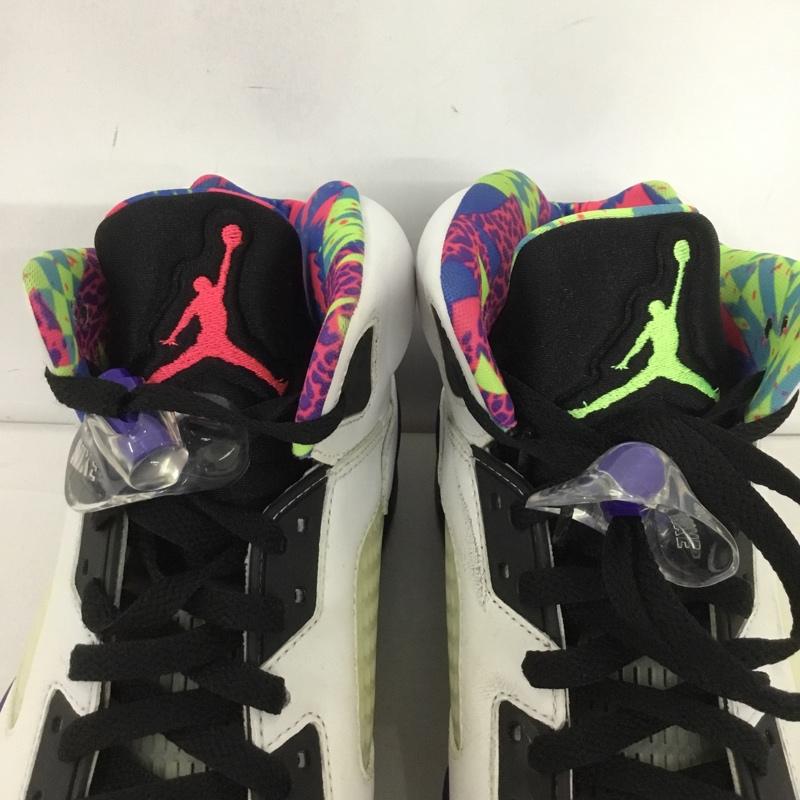 ナイキ NIKE スニーカー スニーカー DB3335-100 AIR JORDAN 5 RETRO 28cm 28.0cm ワンポイント マルチカラー / マルチカラー / メンズ USED 古着 中古 10129910