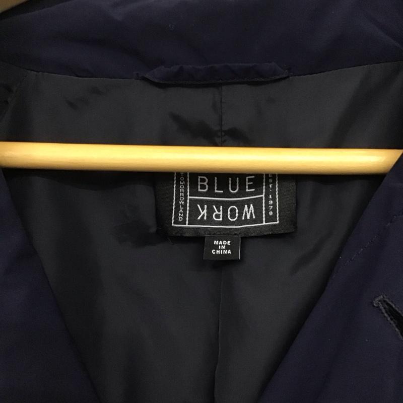 ブルーワーク BLUE WORK コート コート一般 54-08-54-08121 TOMORROWLAND S 無地 紺 / ネイビー / メンズ USED 古着 中古 10134863