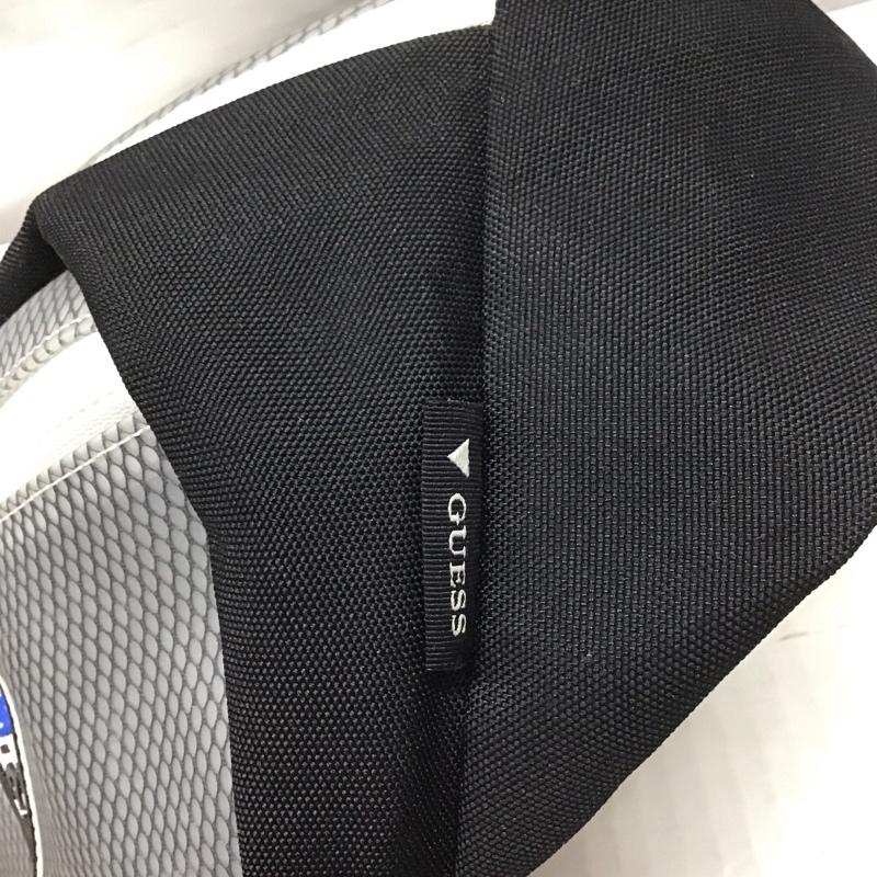 ゲス Guess ウエストバッグ ウエストバッグ AJ1A2A21 TRIANGLE LOGO WAIST BAG ロゴ、文字 黒 / ブラック / X 灰 / グレー / メンズ USED 古着 中古 10113049