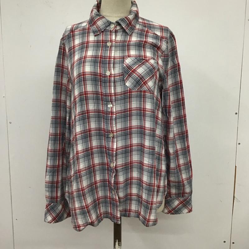 エヌナチュラルビューティーベーシック N.NATURALBEAUTYBASIC シャツ、ブラウス 長袖 長袖シャツ カラーシャツ ポケットシャツ 長袖カットソー チェックシャツ S チェック マルチカラー / マルチカラー / レディース USED 古着 中古 10122413