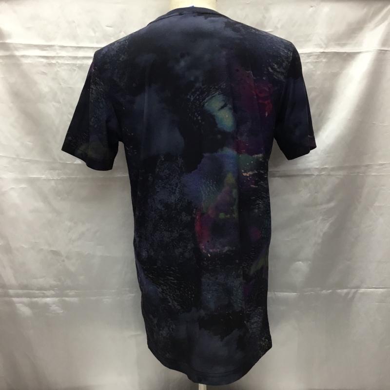 アディダスオリジナルス adidas originals Tシャツ 半袖 AJ7871 RainyLongRunningS/STee 半袖カットソー スポーツウェア クルーネックカットソー M ロゴ、文字 マルチカラー / マルチカラー / メンズ USED 古着 中古 10106584