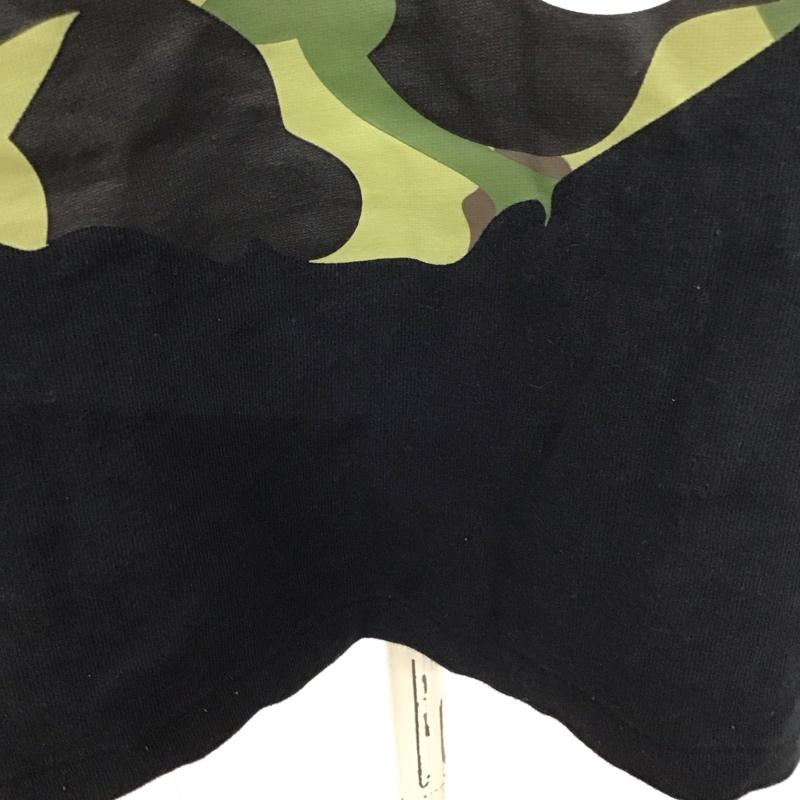 アベイシングエイプ A BATHING APE Tシャツ 半袖 クルーネック S プリント 黒 / ブラック / レディース USED 古着 中古 10113807