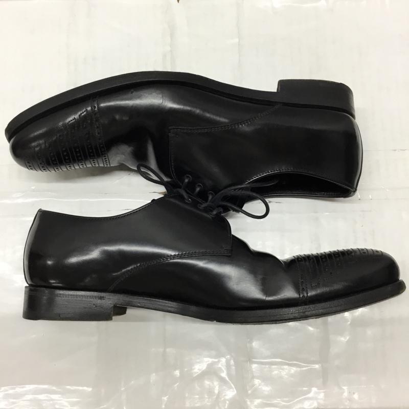 プラダ PRADA 革靴 革靴 2179 ドレスシューズ 7 無地 黒 / ブラック / メンズ USED 古着 中古 10109116