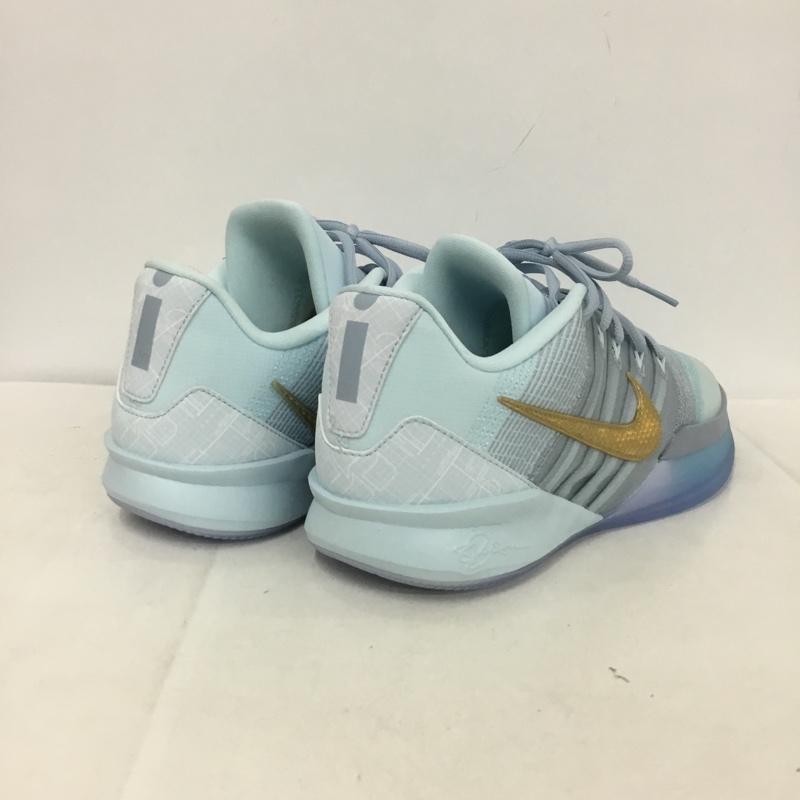ナイキ NIKE スニーカー スニーカー HF2882 400 SABRINA 3 EP 29cm 箱有 29.0cm ロゴ、文字 水色 / ライトブルー / X 金 / ゴールド / メンズ USED 古着 中古 10137995