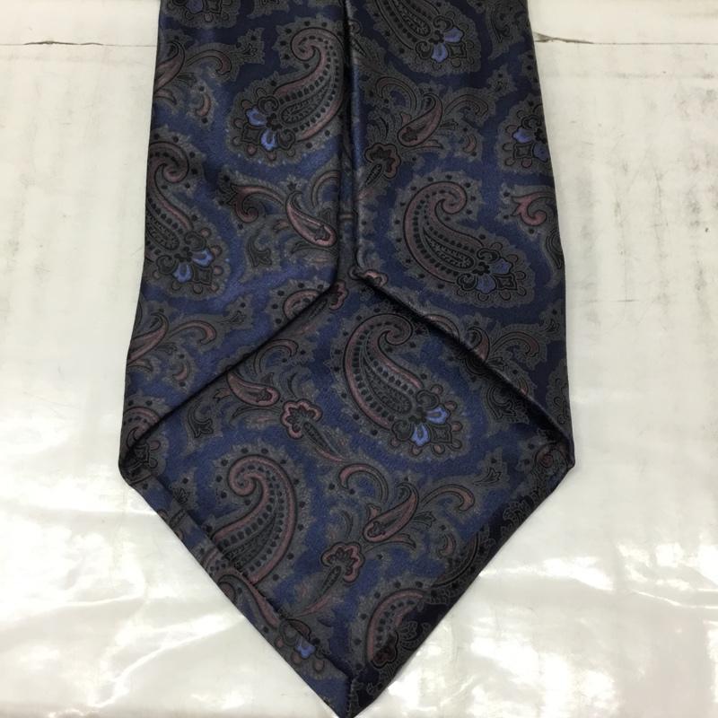 ブルックスブラザーズ BROOKS BROTHERS ネクタイ ネクタイ シルク USA製 ペイズリー 総柄 マルチカラー / マルチカラー / メンズ USED 古着 中古 10113601