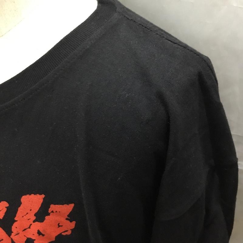 古着 USED Tシャツ 半袖 半袖カットソー プリントTシャツ クルーネックカットソー バンドTシャツ XL プリント 黒 / ブラック / メンズ USED 古着 中古 10114039