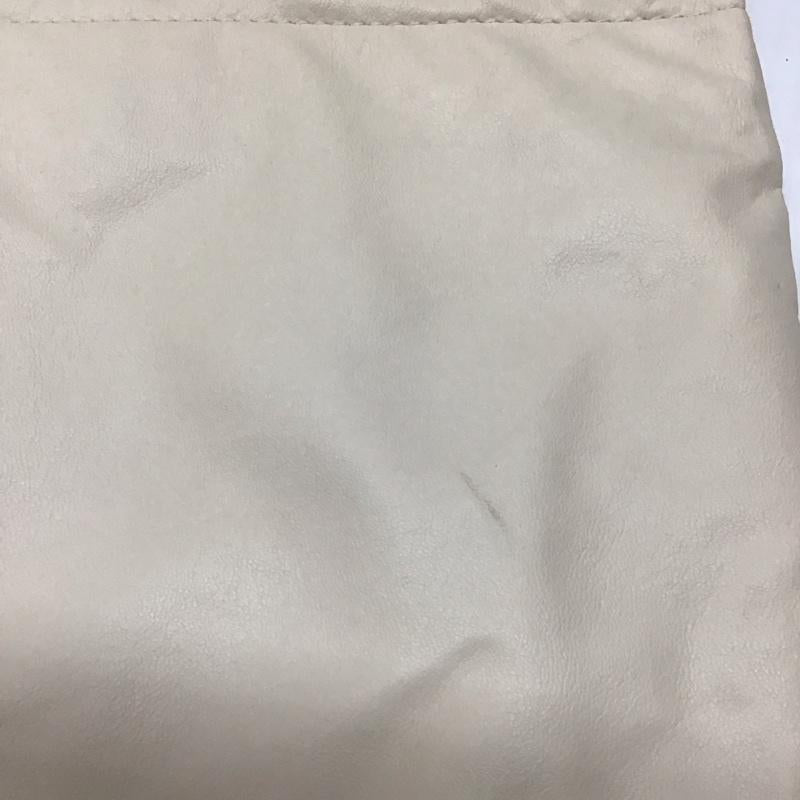 ザラ ZARA トートバッグ トートバッグ 6033 210 850 チェーン フェイクレザー 無地 アイボリー / アイボリー / レディース USED 古着 中古 10118144