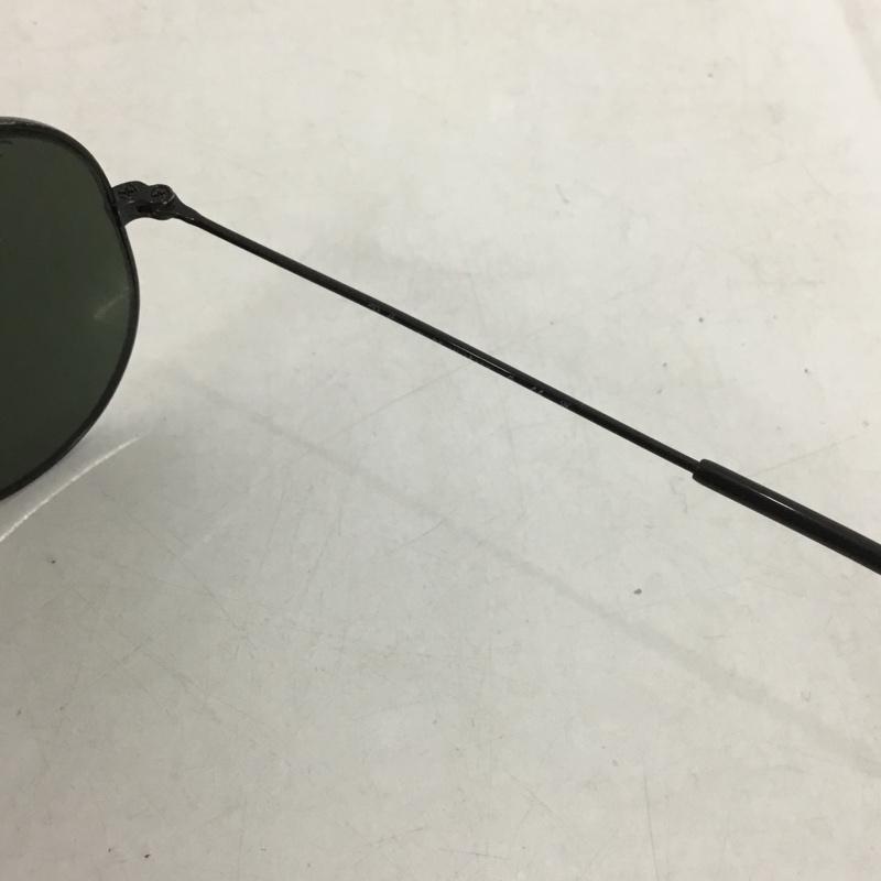 レイバン Ray-Ban めがね・サングラス サングラス ティアドロップ ロゴ、文字 黒 / ブラック / メンズ USED 古着 中古 10137929