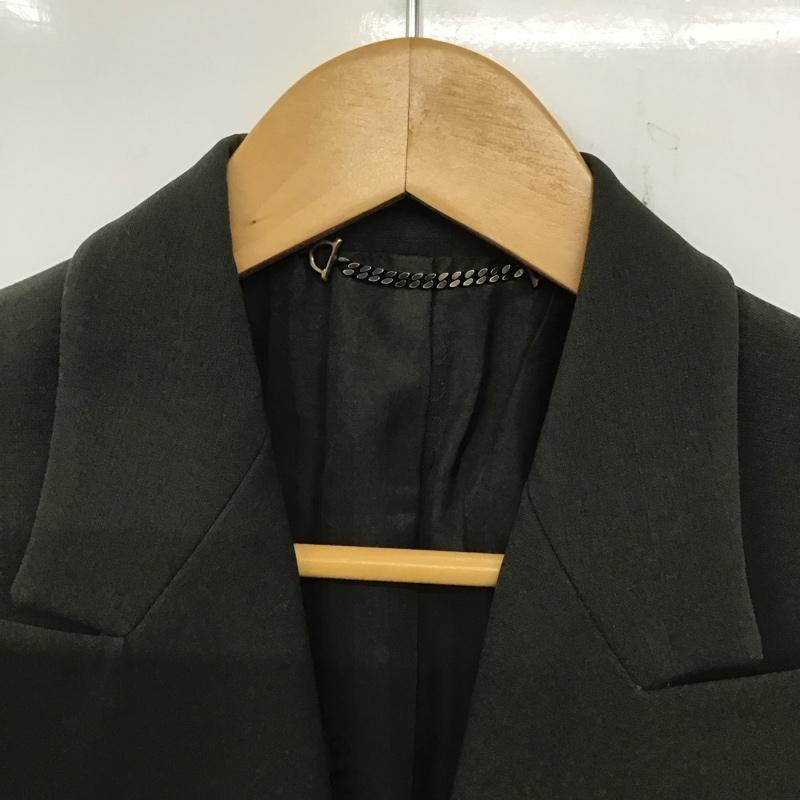 グッチ GUCCI ジャケット、上着 ジャケット、ブレザー ジャケット アウター カラージャケット 42 無地 カーキ / カーキ / レディース USED 古着 中古 10135062