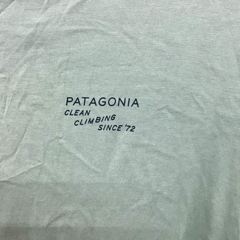 パタゴニア patagonia Tシャツ 半袖 L プリント カーキ / カーキ / メンズ USED 古着 中古 10137018