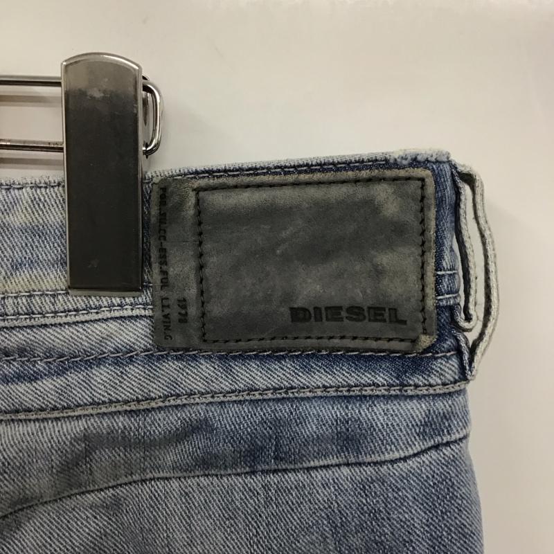 ディーゼル DIESEL パンツ デニム、ジーンズ デニムパンツ スリムパンツ ストレッチパンツ ジーンズ 32インチ 無地 インディゴ / インディゴ /  メンズ USED 古着 中古 10123975