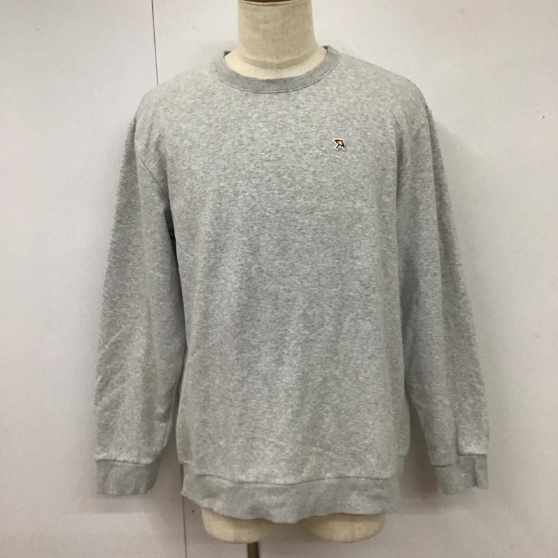 アーノルドパーマー Arnold Palmer トレーナー 長袖 7060170001-93 スウェット LL ワンポイント 灰 / グレー /  メンズ USED 古着 中古 10116519