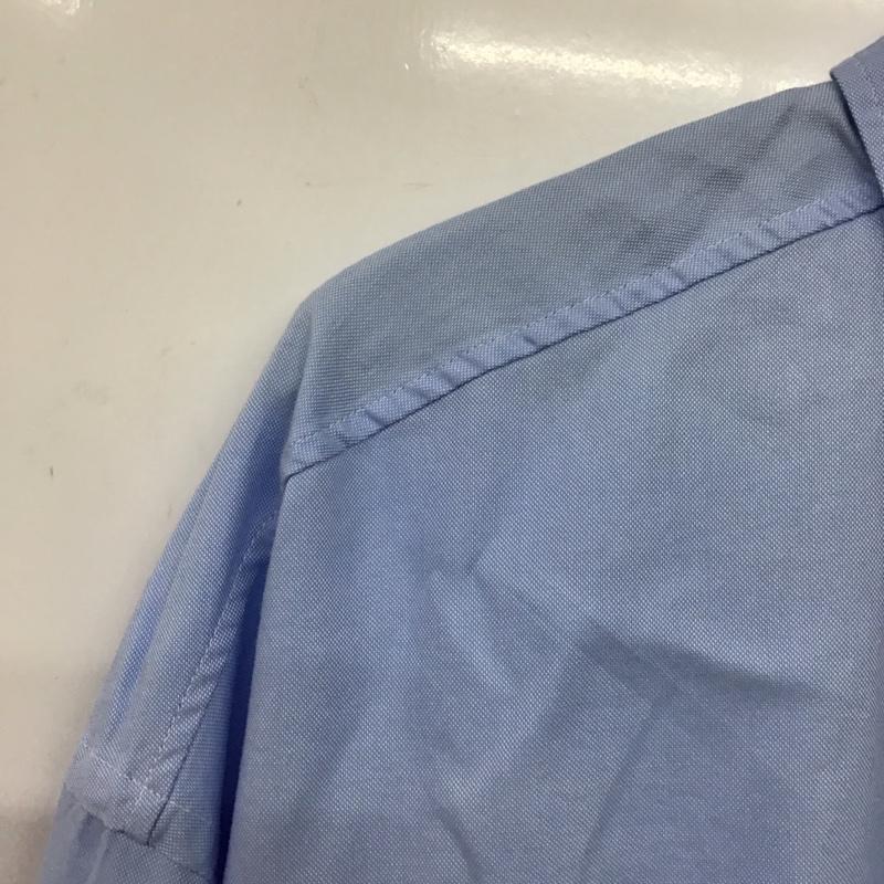 ユナイテッドアローズグリーンレーベルリラクシング UNITED ARROWS green label relaxing シャツ、ブラウス 長袖 3611-146-2112-7105 コットン オックス オーバー シャツ 36 無地 水色 / ライトブルー / レディース USED 古着 中古 10133799