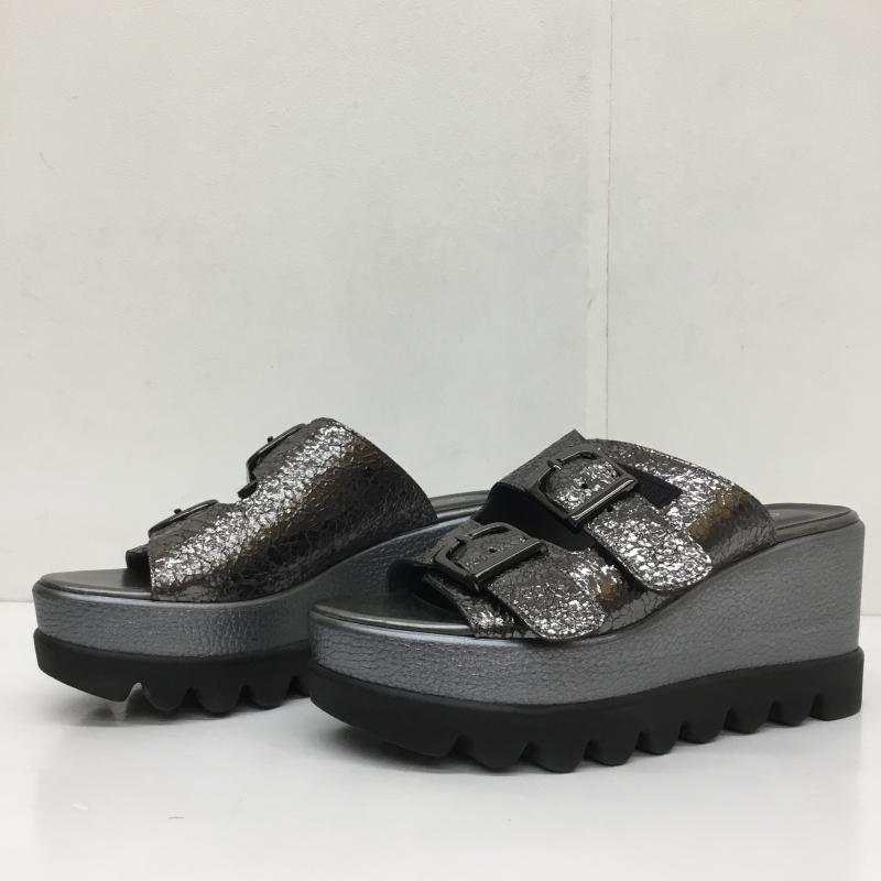 ユーズドクロージング used clothes サンダル サンダル OCEANICA 22.5cm 無地 黒 / ブラック / レディース USED 古着 中古 10110475