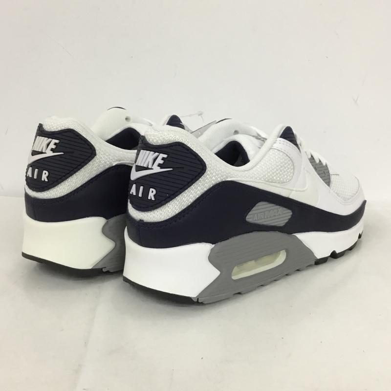 ナイキ NIKE スニーカー スニーカー CT4352-100 AIR MAX 90 27.5cm 箱有 27.5cm ロゴ、文字 白 / ホワイト / X 灰 / グレー / X 紺 / ネイビー / メンズ USED 古着 中古 10135515