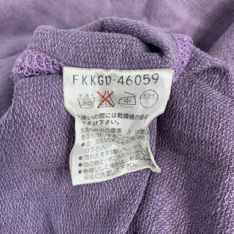 ミッシェル・クラン MICHEL KLEIN カットソー 長袖 42 無地 紫 / パープル /  レディース USED 古着 中古 10042418