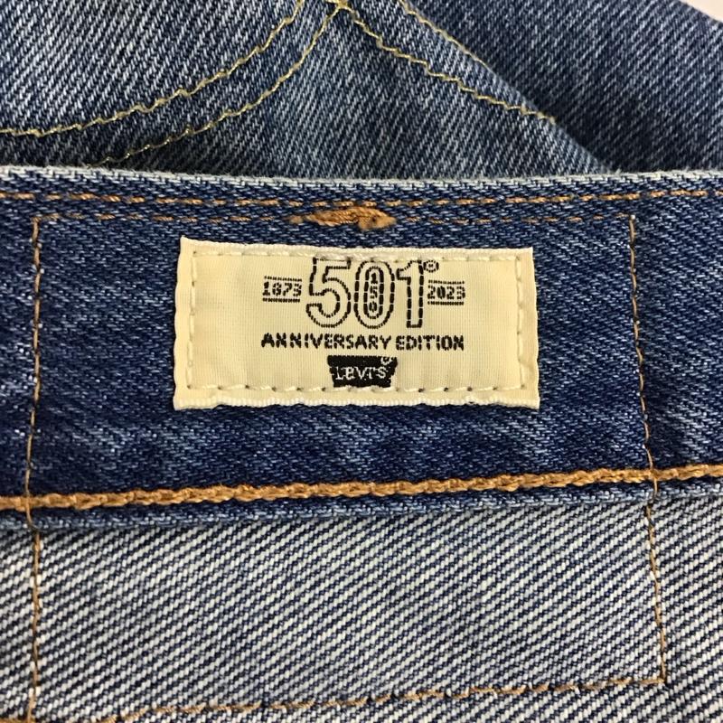 リーバイストラウスアンドコー Levi Strauss & co. パンツ デニム、ジーンズ デニムパンツ ストレートパンツ スリムパンツ ダメージパンツ 32インチ ダメージ加工 インディゴ / インディゴ /  メンズ USED 古着 中古 10123971