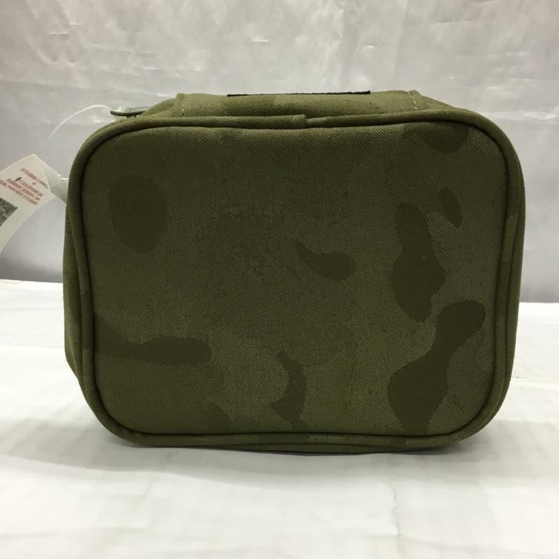アベイシングエイプ A BATHING APE ポーチ ポーチ スクエア カモフラージュ柄・迷彩 カーキ / カーキ / メンズ USED 古着 中古 10113723
