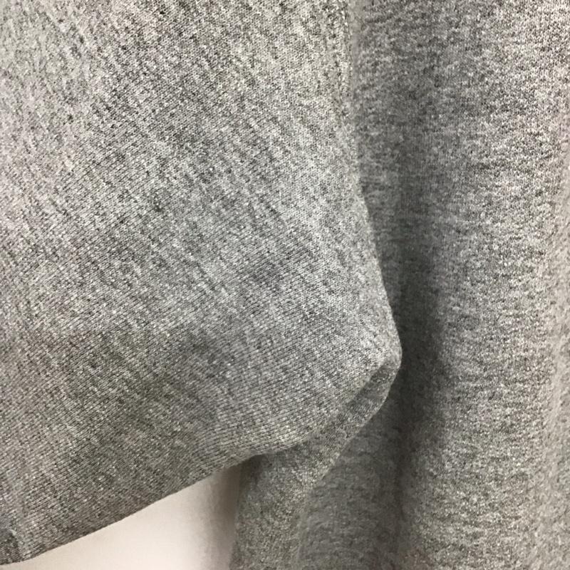 古着 USED トレーナー 長袖 長袖トレーナー スウェット ジップアップネック プルオーバー M ロゴ、文字 灰 / グレー / メンズ USED 古着 中古 10133077