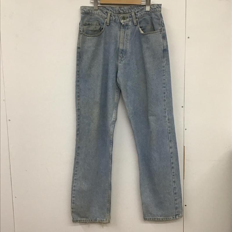 ポロジーンズカンパニー POLO JEANS COMPANY パンツ デニム、ジーンズ デニムパンツ ワイドパンツ カジュアルパンツ 32インチ 無地 インディゴ / インディゴ / メンズ USED 古着 中古 10132607