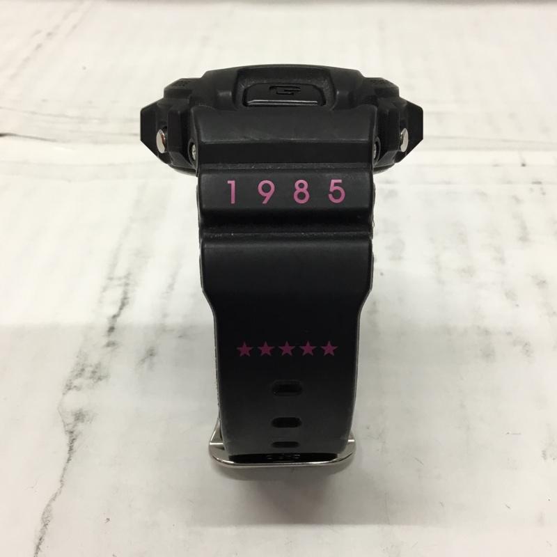 ジーショック G-SHOCK 腕時計 デジタル DW-6900FS TOMMY コラボモデル ロゴ、文字 黒 / ブラック / X 桃 / ピンク / メンズ USED 古着 中古 10106399