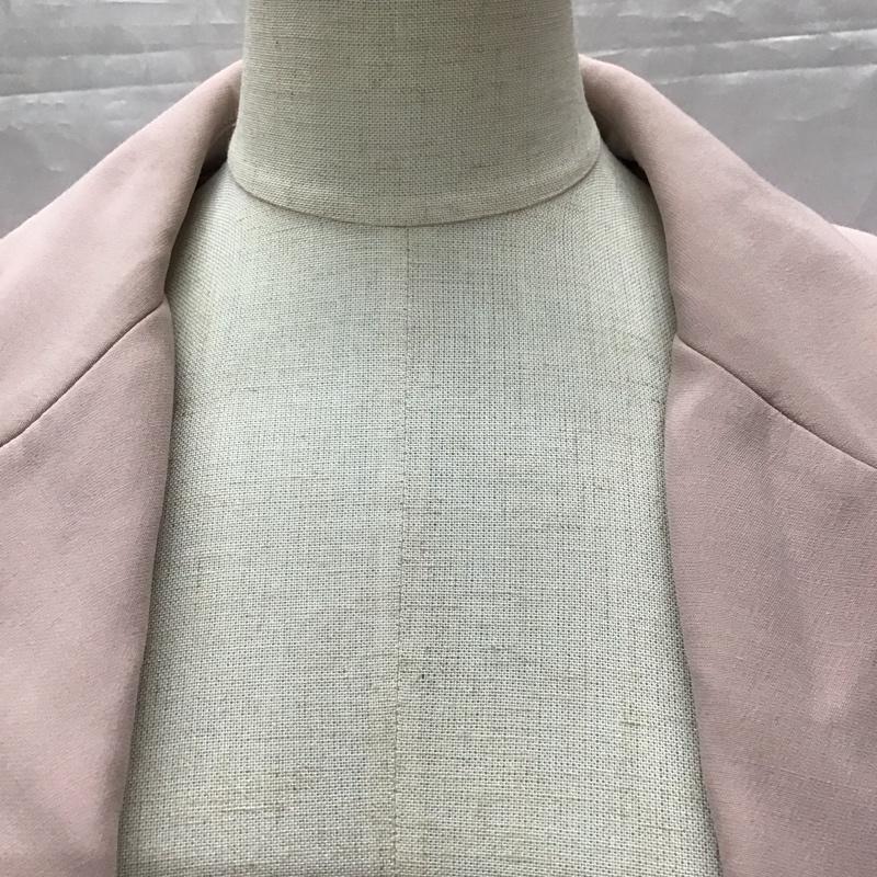 ザラ ZARA ジャケット、上着 ジャケット、ブレザー 長袖ジャケット カジュアルジャケット アウター オーバーサイズ XS 無地 桃 / ピンク / レディース USED 古着 中古 10118559